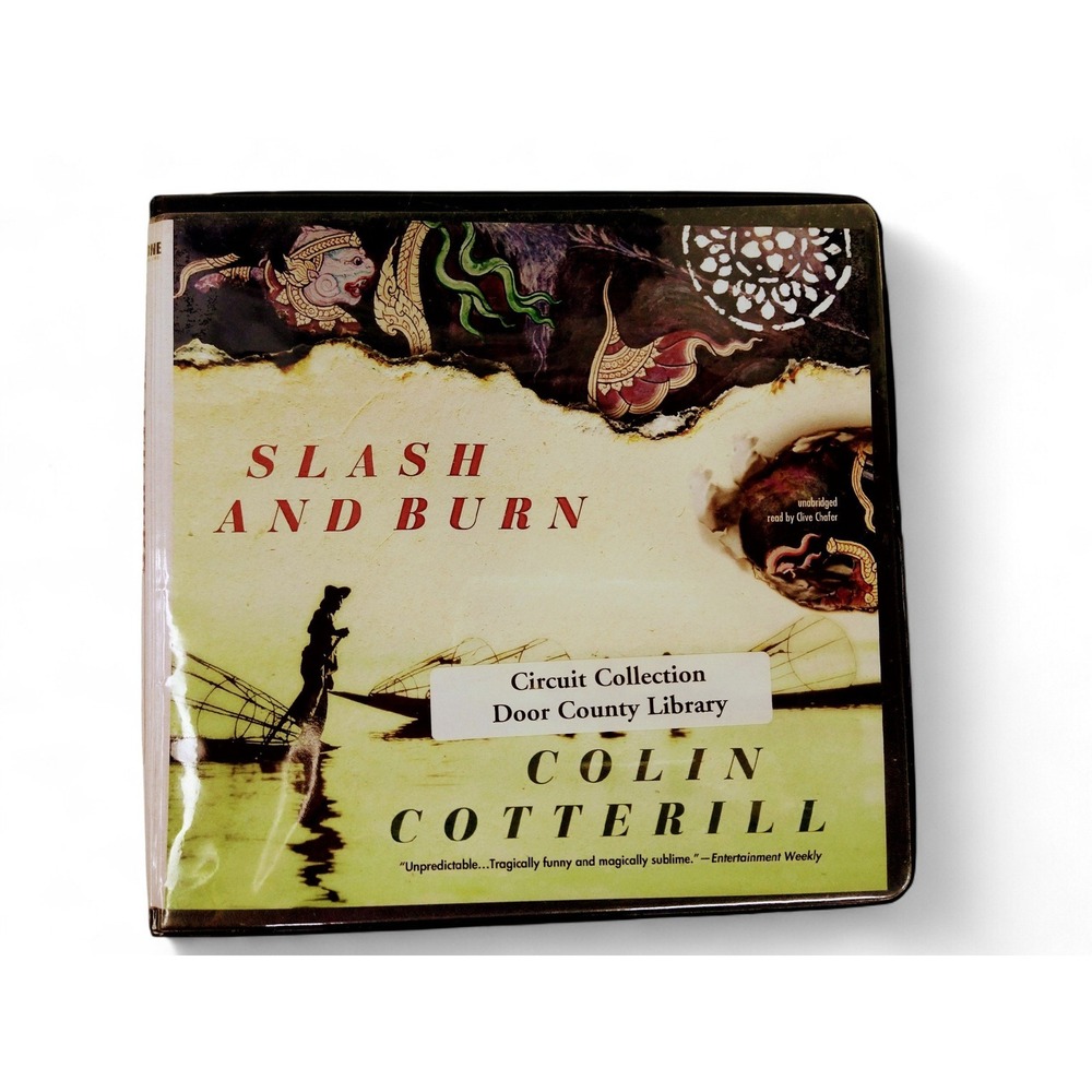 Slash and Burn Audiobook CD Colin Cotterill Dr Siri Investigations Book 8 Unabri